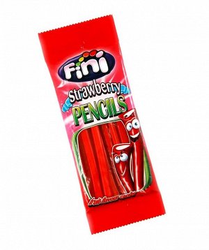 Мармелад Fini "Карандаши" со вкусом клубники, 100 г