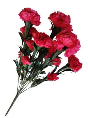Искусственные цветы "Букет Гвоздик 1"