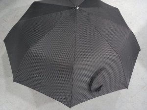 Зонт мужской автомат Клетка цвет Черный