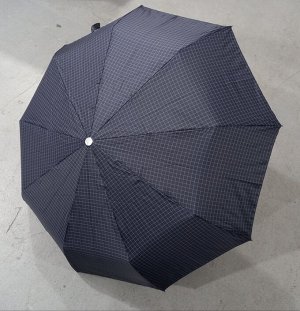 Зонт мужской автомат Клетка цвет Темно-синий