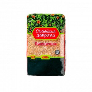 Пшеничная крупа 600 гр (Семейные закрома)
