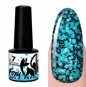 Гель-лак дизайн (Gel polish FLAKES) #07, 5 ml