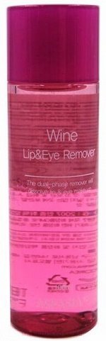 Aspasia Двухфазное средство для удаления макияжа с глаз и губ с виноградом Wine Lip &amp; Eye Makeup Remover, 100мл