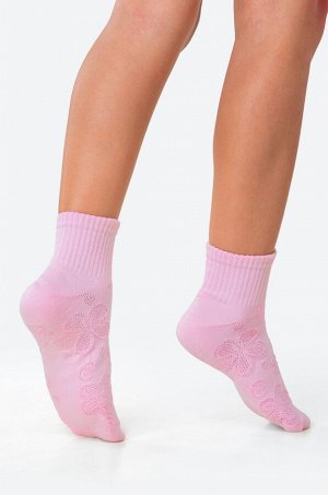 Носки для девочки с ажурным рисунком 2 пары