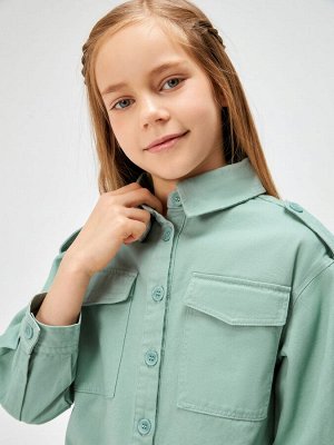 Платье детское для девочек Rhine сине-зеленый