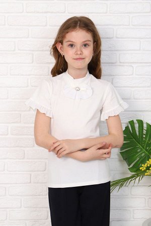 Сентябрина короткий рукав блузка детская