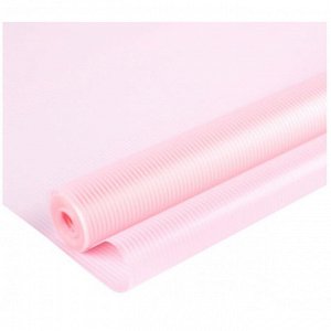 Упаковочная матовая пленка 45мкм (0,6*10,3 м) Полоса, Розовый, 1 шт.