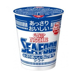 Суп-лапша Cup Noodle со вкусом морепродуктов, 60 гр.