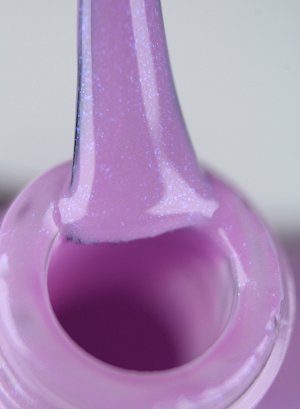 Active Bio-gel Color gel polish  1Shimmer-19-Полупр. роз. основа с голуб.шимм