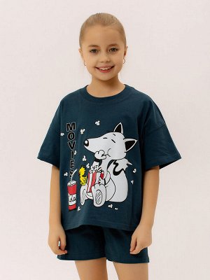 Костюм. Цвет: Петроль