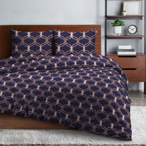 КПБ евро бязь "Wenge" Basic (70х70) рис. 60153-1 Vision
