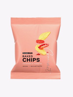 Чипсы Baked Chips "Паприка и томаты"