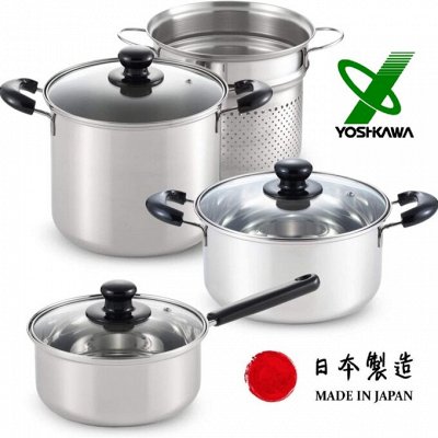 Японские кастрюли YOSHIKAWA (made in Japan) - Распродажа! Антипригарные ...
