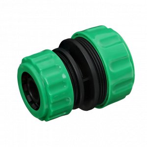 Greengo Муфта переходная, для шлангов 3/4&quot; (21 мм) – 1&quot; (25 мм), цанговое соединение, ABS-пластик