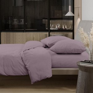 КПБ 1.5 перкаль Актив "Wenge" (50х70) рис. 86011-99 Mauve