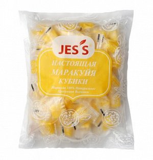Конфеты маракуя желейные кубики, JESS, 500 гр