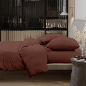 КПБ евро перкаль Актив "Wenge" (70х70) рис. 86023-11 Peru