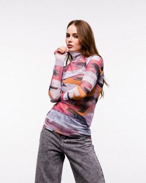 MARABU / Водолазка-гольф из сетки 56.8.8