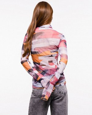 MARABU / Водолазка-гольф из сетки 56.8.8