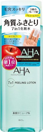 BCL AHA 7in1 Peeling Lotion - легкий обновляющий лосьон на фруктовых кислотах
