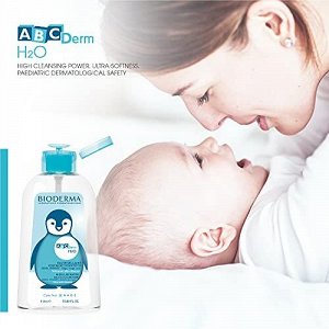 Bioderma ABCDerm Н2О Мицелярная вода для детей и младенцев Биодерма АВСдерм 1000 мл