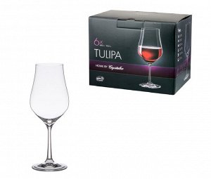 "Tulipa" Набор бокалов для вина 6шт. 450мл CR450101T