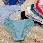 Трусы женские кружевные TOPANTY TP-2102, БЕЖЕВЫЙ