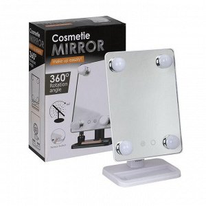 Nail Art Зеркало для макияжа с подсветкой CY020/НН083, 4 лампы