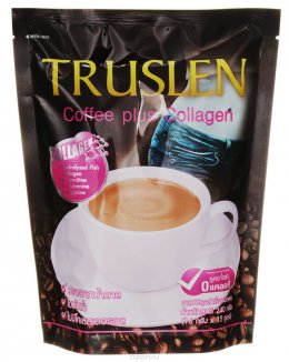 Truslen instant coffe mix powder coffe plus collagen