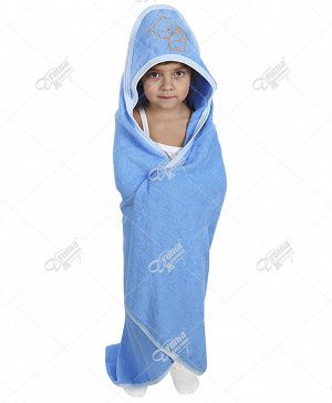 Уголок детский с вышивкой голубой