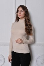 Водолазка кашемировая молочный