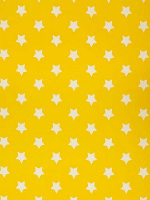 13413 Пленка самоклеящаяся"GEKKOFIX"(stars yellow) 45см*2м