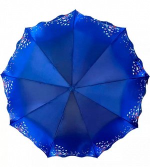 Зонт женский автомат хамелеон цвет Синий (DINIYA)