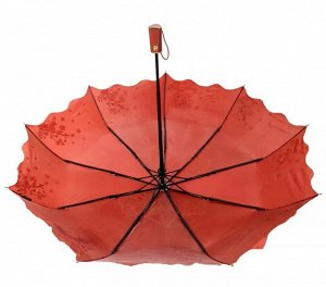 Зонт женский автомат хамелеон цвет Персиковый (DINIYA)
