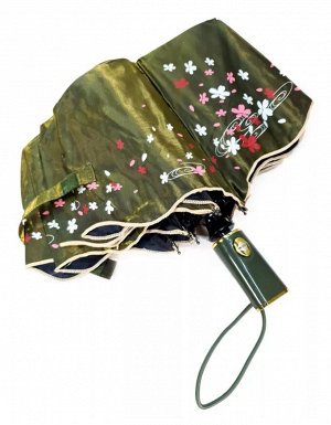 Зонт женский автомат хамелеон цвет Зеленый (DINIYA)