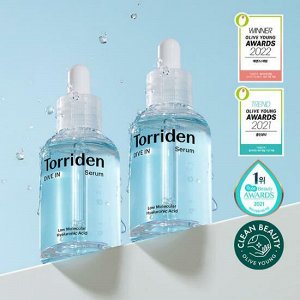 Гидрирующая сыворотка с гиалуроновой кислотой Torriden DIVE IN Low Molecular Hyaluronic Acid Serum 50мл