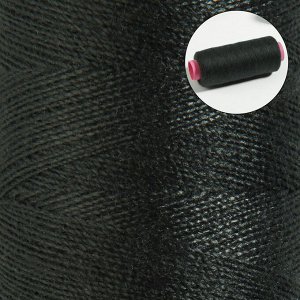 Нитки 40/2, 200 м, чёрные, №373
