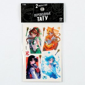 Переводные тату «Девушки», 2 листа
