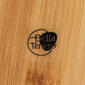 Набор фарфоровый для специй на бамбуковой подставке BellaTenero «Лисы», 3 предмета: солонка 80 мл, перечница 80 мл, подставка, цвет белый