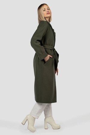 01-11839 Пальто женское демисезонное (пояс)