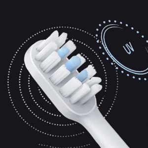 Сменные насадки для зубной щетки Xiaomi Mijia Electric Toothbrush T300/ T500 / Насадка для зубной щетки Mijia 1шт