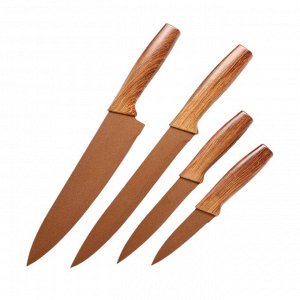 Набор ножей кухонных с подставкой, 6 предметов
