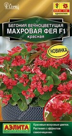 Бегония Фея красная F1 (Код: 91758)