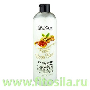 Гель для душа Миндальное молочко и мёд 500мл BATHS BODY BEST