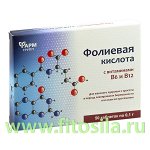 Фолиевая кислота, табл. 0,1 г №50 БАД &quot;Фармгрупп&quot;
