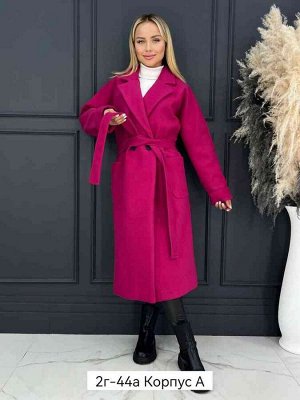 Женское Пальто Ткань кашемир Длина 110 см