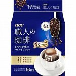 Кофе молотый UCC дрип-пакет Mild blend, 7г*16 шт.