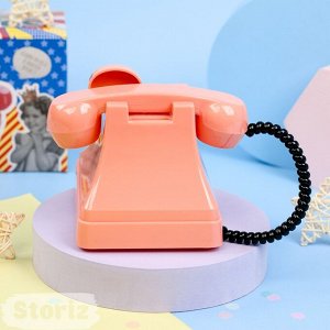 Копилка "Telephone", розовый