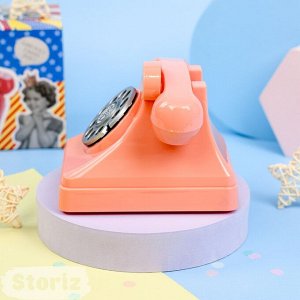Копилка "Telephone", розовый