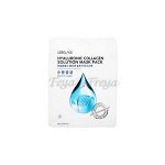 LEBELAGE HYALURONIC COLLAGEN SOLUTION MASK PACK Тканевая маска с гиалуроновой кислотой и коллагеном